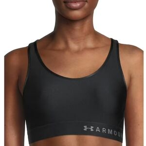 Under Armour Women's Sleek Black Sports Bra